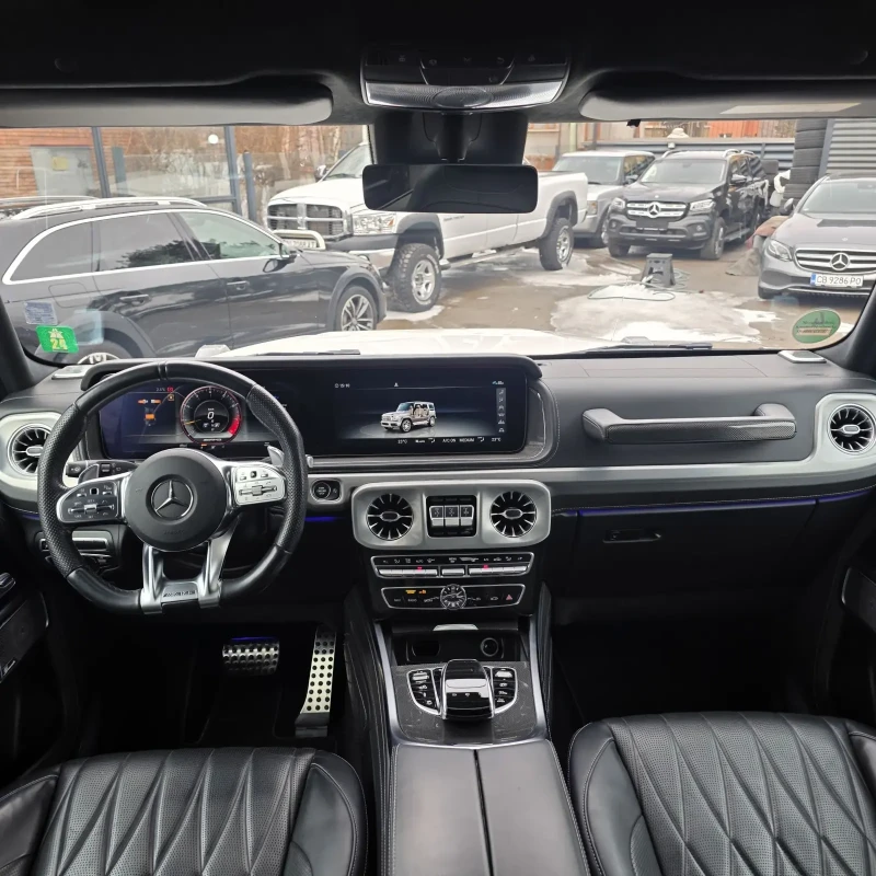 Mercedes-Benz G 63 AMG ГОТОВ ЛИЗИНГ/Burmester/360, снимка 8 - Автомобили и джипове - 53235265