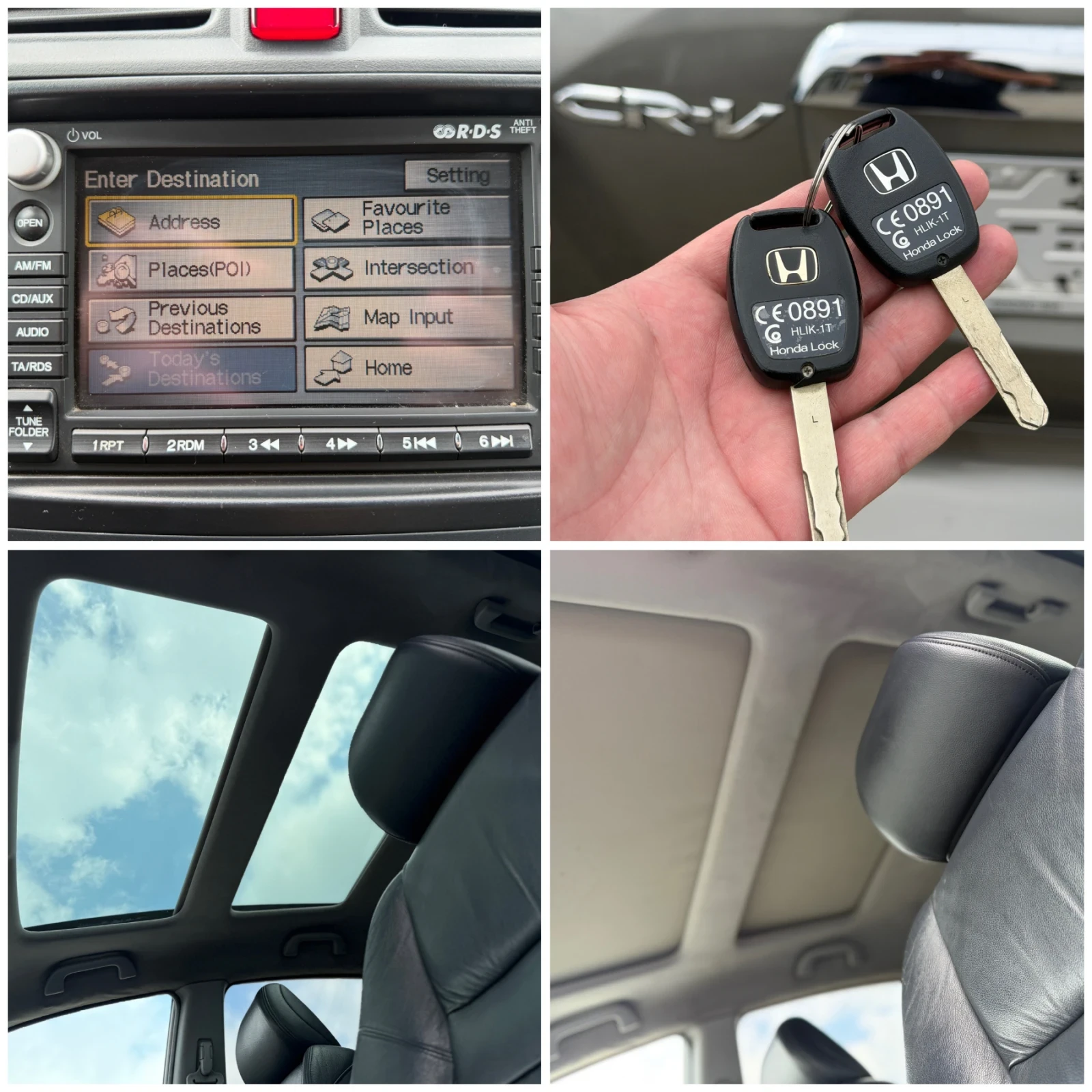 Honda Cr-v 2.2 CTDI Executive, снимка 10 - Автомобили и джипове - 55842714