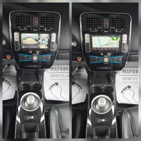 Nissan Leaf  30KW/h TEKNA/КОЖА/LED LIGHTS/BOSE/NAVI/360 CAMERA, снимка 12