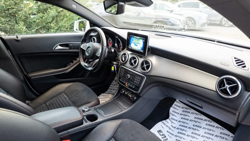Mercedes-Benz CLA 220 D EDITION 1 FULL AMG LINE АЛКАНТАРА ЛИЗИНГ 100%, снимка 15 - Автомобили и джипове - 51648561