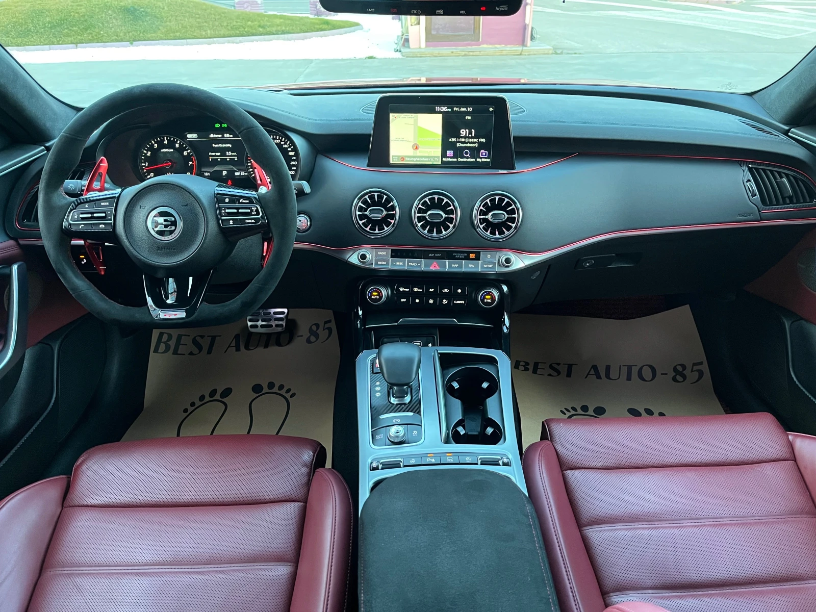 Kia Stinger 3.3i 4WD, , Head up,  . | Mobile.bg   11