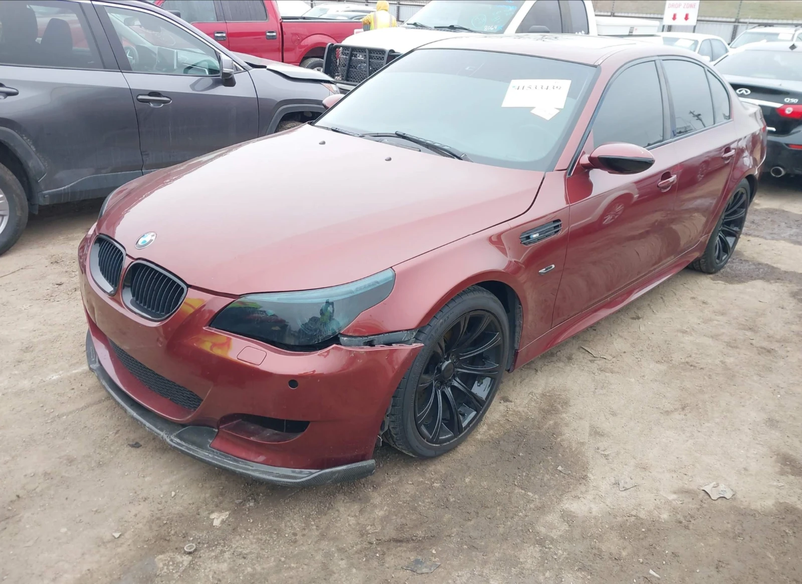 BMW M5 V10* ВИНЕНОЧЕРВЕН* ФИКС.ЦЕНА* СЕРВИЗНАИСТОРИЯ*  - изображение 3