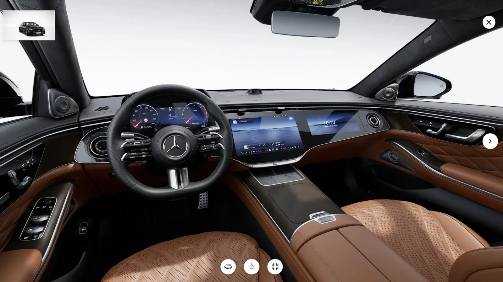 Mercedes-Benz S 450 d Long 4Matic AMG New = MGT Conf= Manufactur Gold - изображение 7