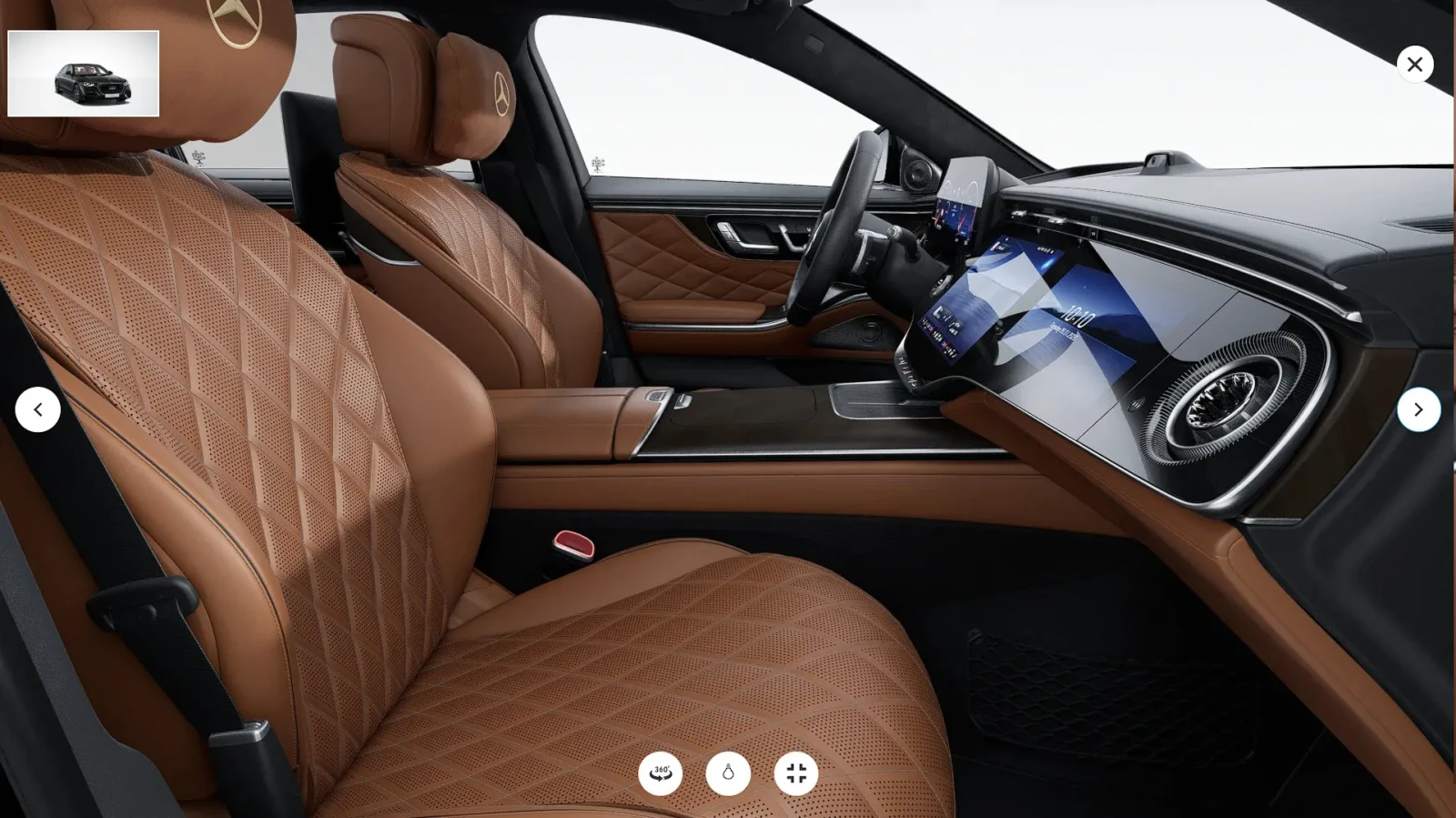 Mercedes-Benz S 450 d Long 4Matic AMG New = MGT Conf = Manufactur Gold | Mobile.bg � ����������� 11