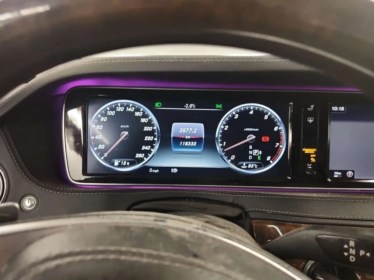 Mercedes-Benz S 550 * CARFAX * ЦЕНА ДО БГ - изображение 10