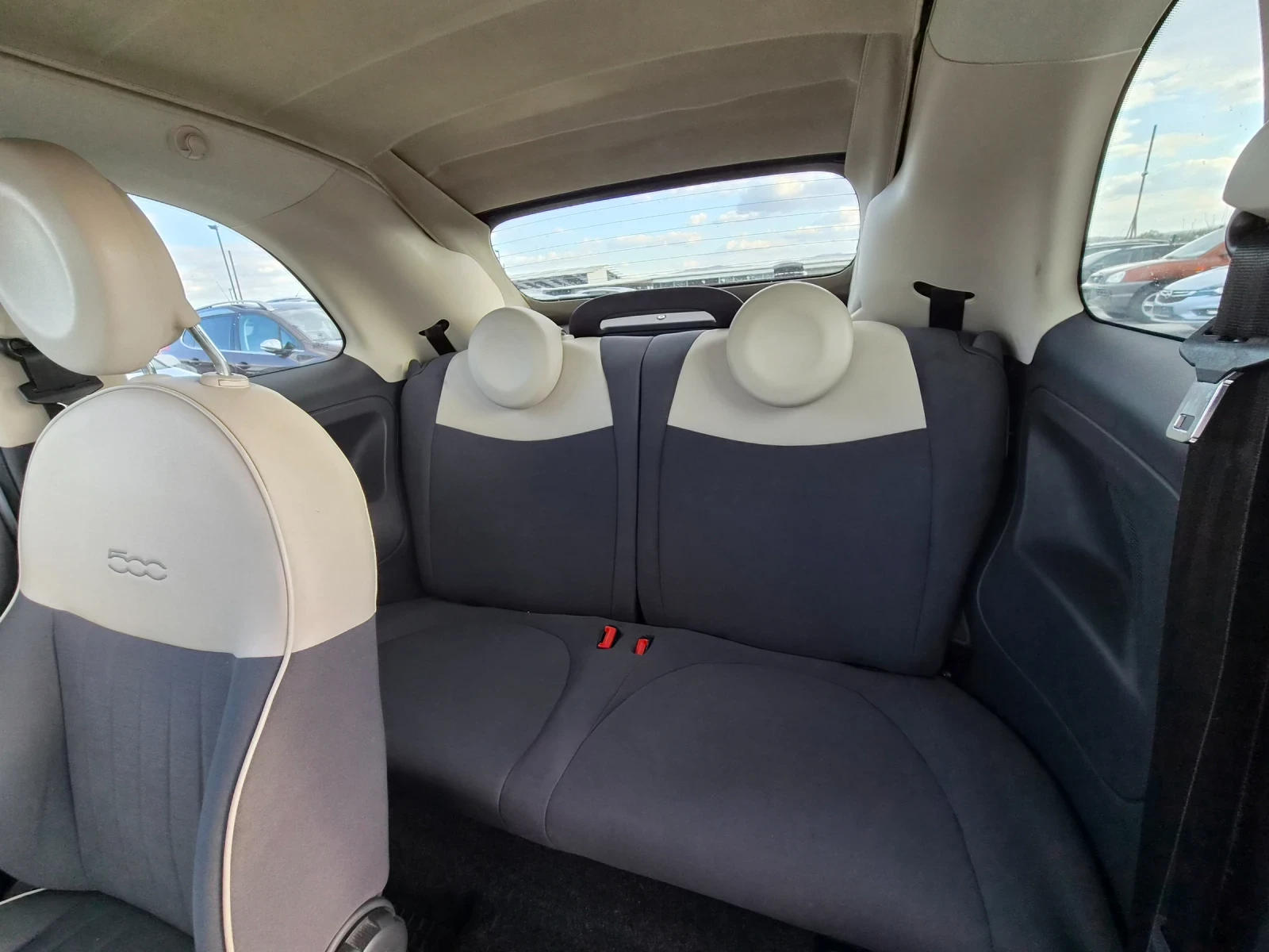 Fiat 500 CABRIO 1.2i EURO 5, снимка 13 - Автомобили и джипове - 54296339