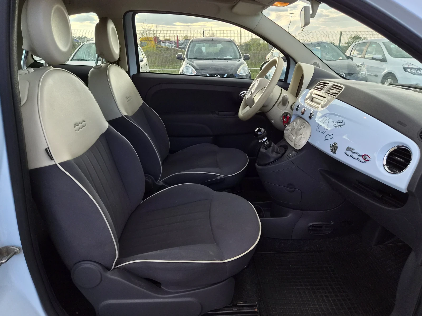 Fiat 500 CABRIO 1.2i EURO 5, снимка 10 - Автомобили и джипове - 54296339