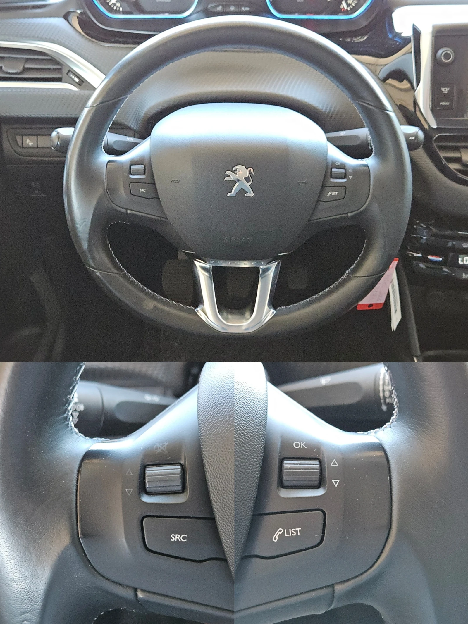 Peugeot 2008 1.6HDI/ALLURE/92k.c/NAVI/ACC/БЛУТУТ/EURO 5B/ТОП, снимка 11 - Автомобили и джипове - 54551529