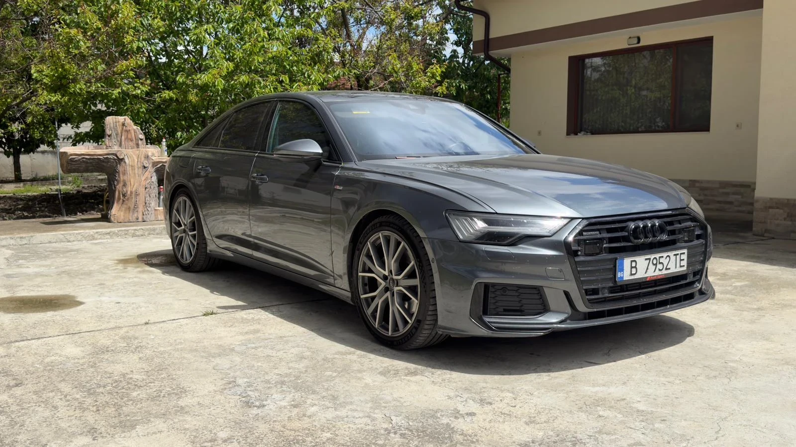Audi A6 Завиващ заден мост., снимка 3 - Автомобили и джипове - 54586299