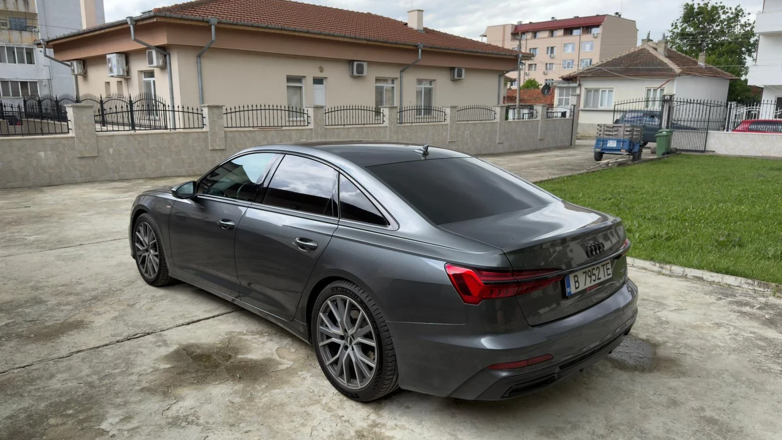 Audi A6 Завиващ заден мост., снимка 4 - Автомобили и джипове - 54586299