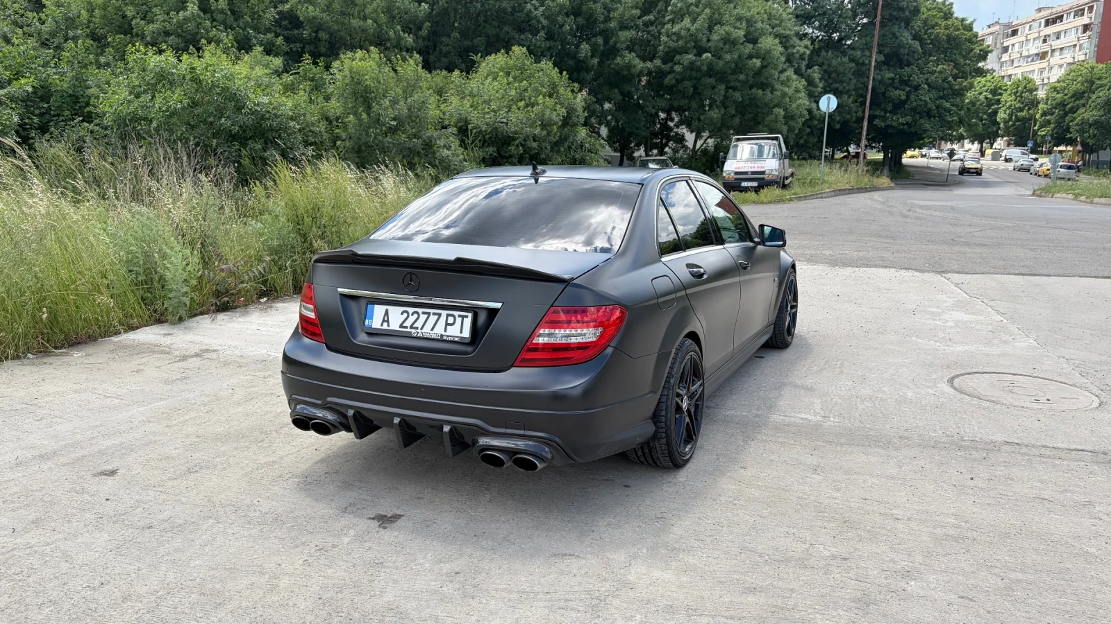 Mercedes-Benz C 63 AMG, снимка 8 - Автомобили и джипове - 54776193