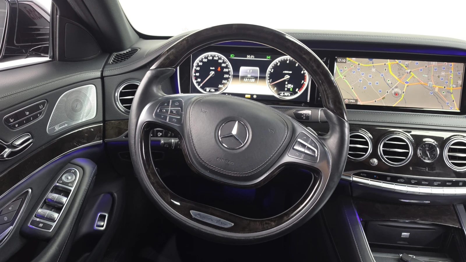 Mercedes-Benz S 500 L ' DISTRONIC ' BURMESTER ' FULL | Mobile.bg � ����������� 11