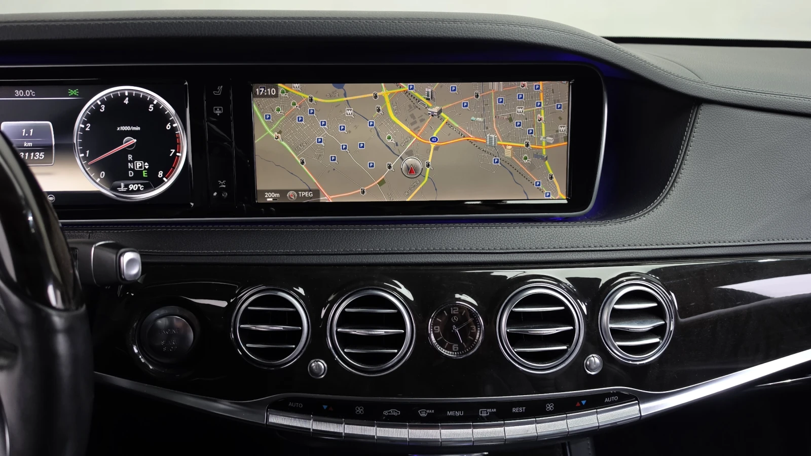 Mercedes-Benz S 500 L ' DISTRONIC ' BURMESTER ' FULL | Mobile.bg � ����������� 13