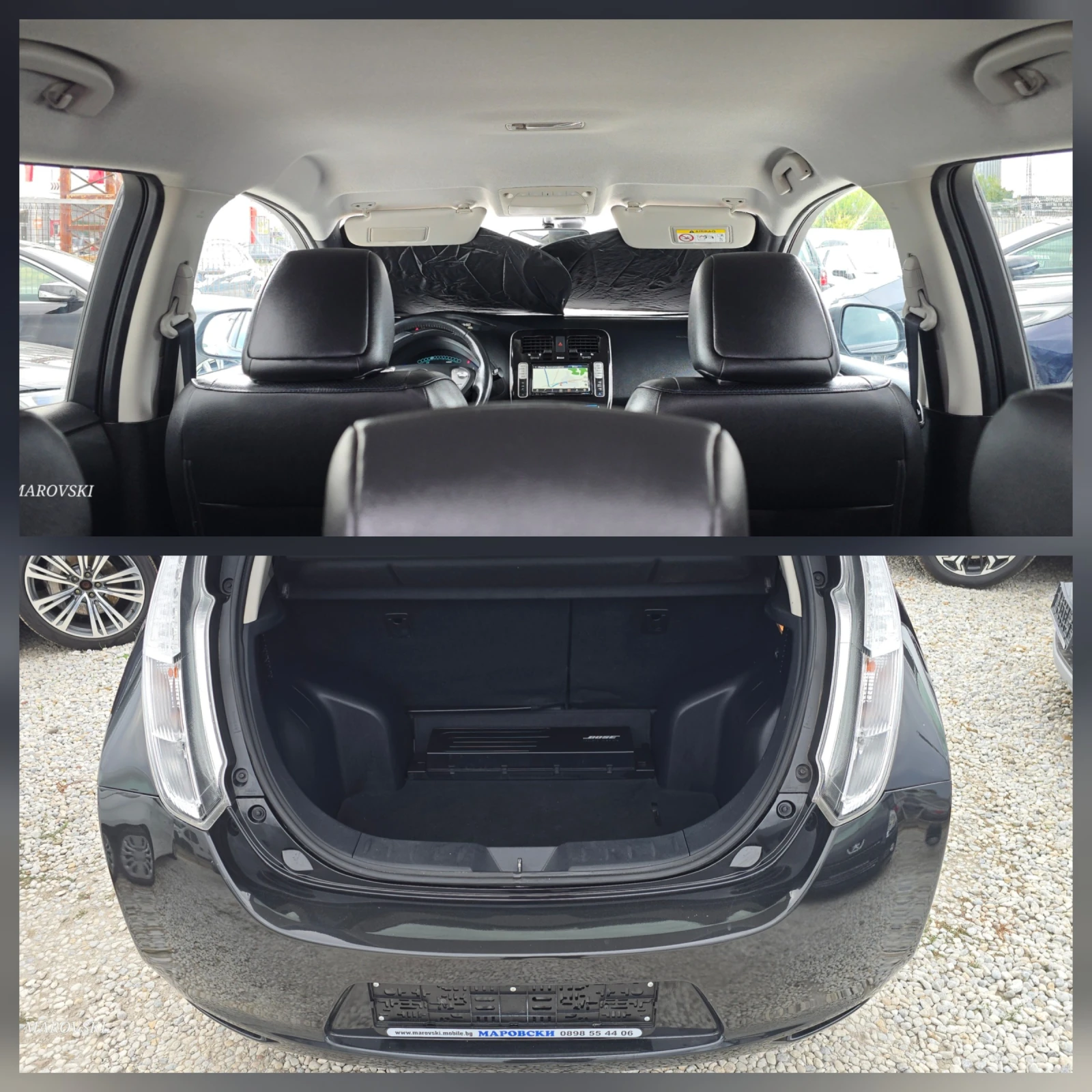 Nissan Leaf  30KW/h TEKNA/����/LED LIGHTS/BOSE/NAVI/360 CAMERA | Mobile.bg � ����������� 15
