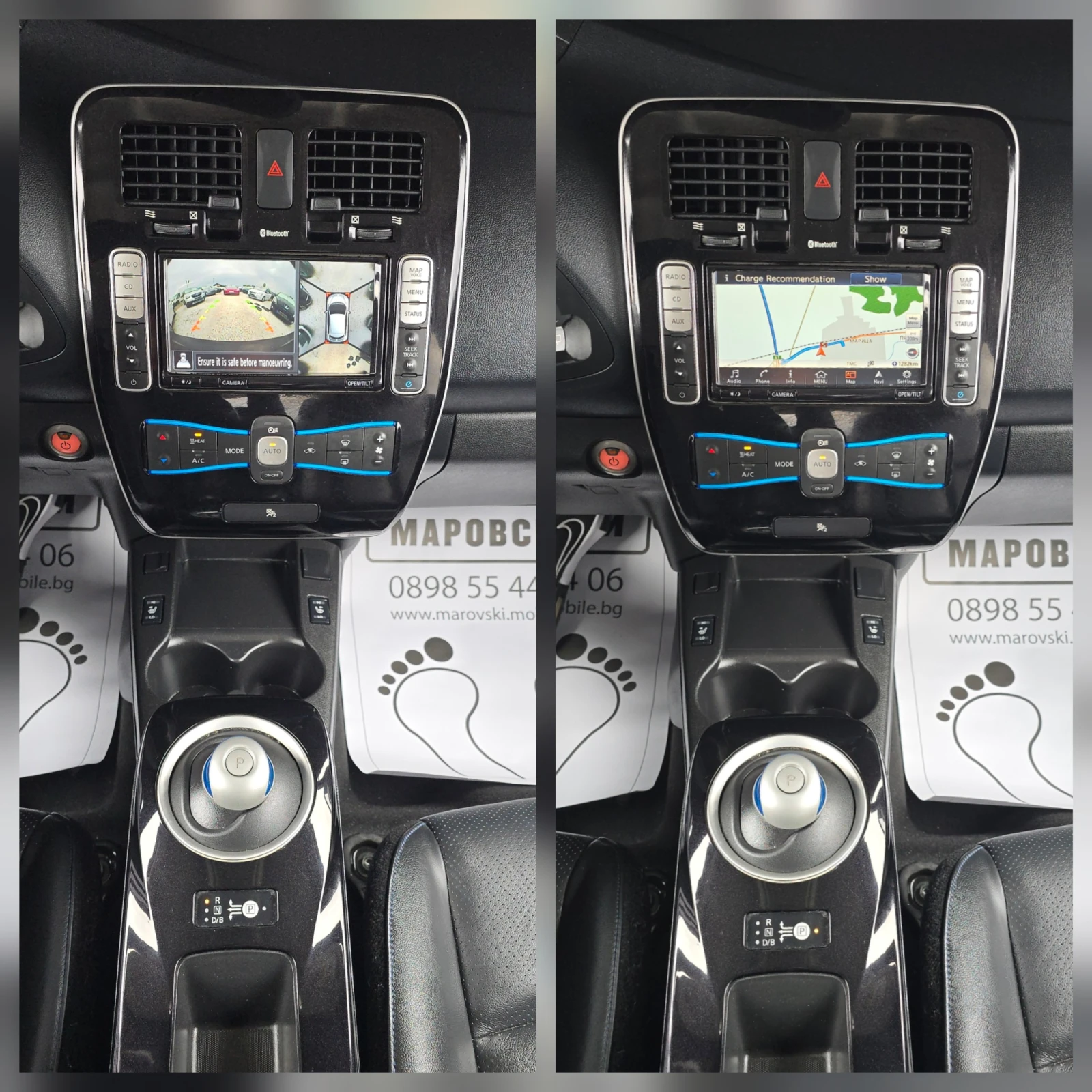 Nissan Leaf  30KW/h TEKNA/����/LED LIGHTS/BOSE/NAVI/360 CAMERA | Mobile.bg � ����������� 12