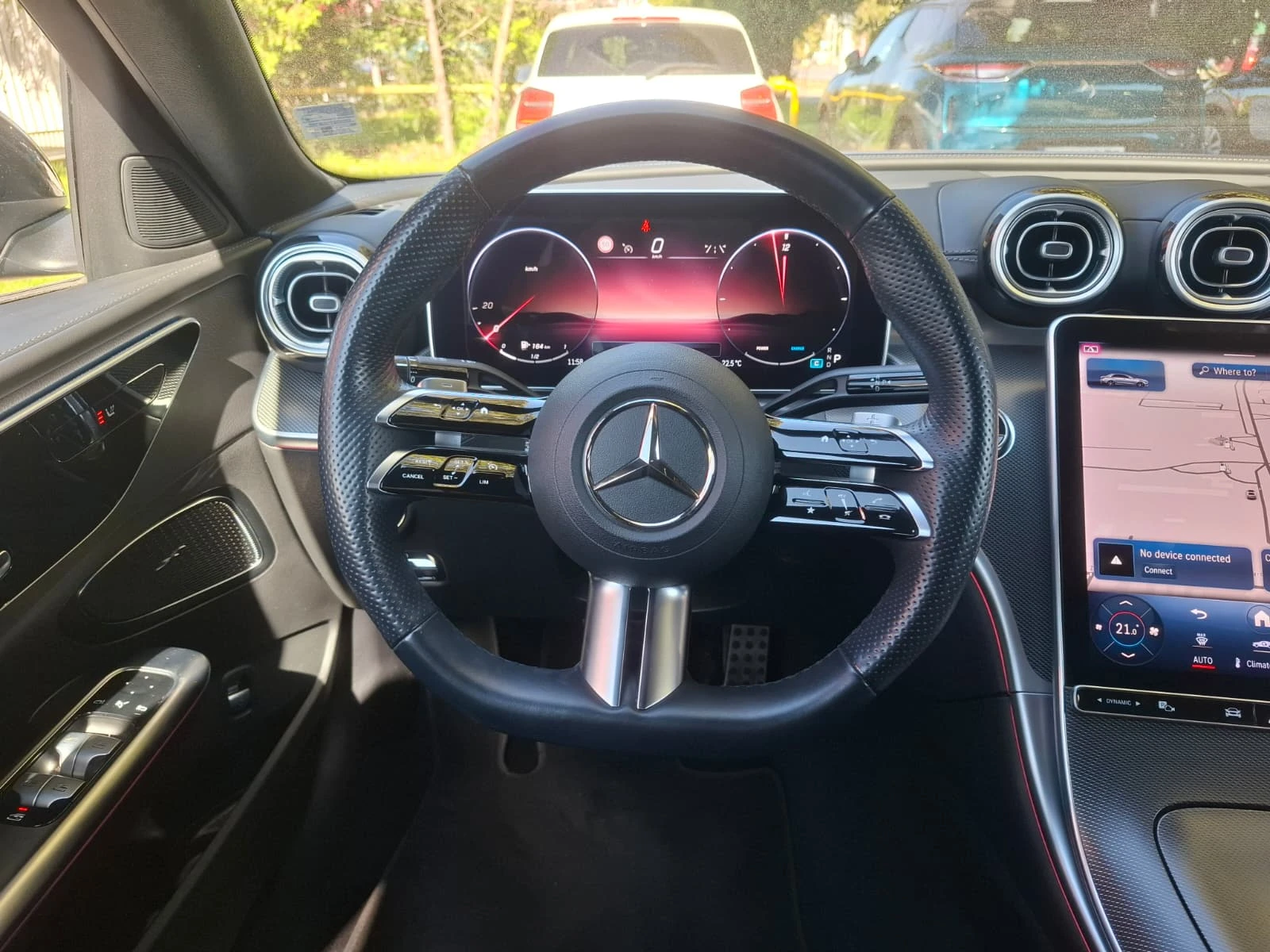 Mercedes-Benz C 200 4M AMG WideScreen MBUX MASSAGE 360 | Mobile.bg � ����������� 8