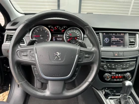 Peugeot 508 2.0HDI 163кс LED KEYLESS АВТОМАТ ПАНОРАМА КОЖА, снимка 16