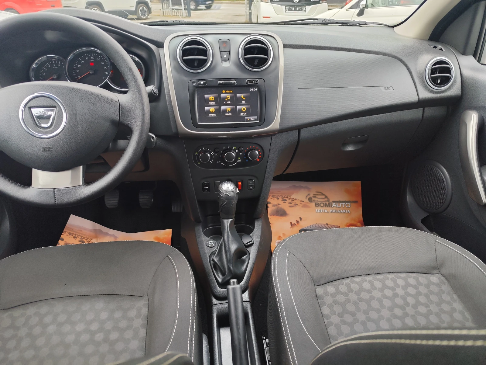 Dacia Sandero 1.2iГАЗ* АMBIANCE GPL* EURO5B* NAVI* MMi* , снимка 8 - Автомобили и джипове - 54481649
