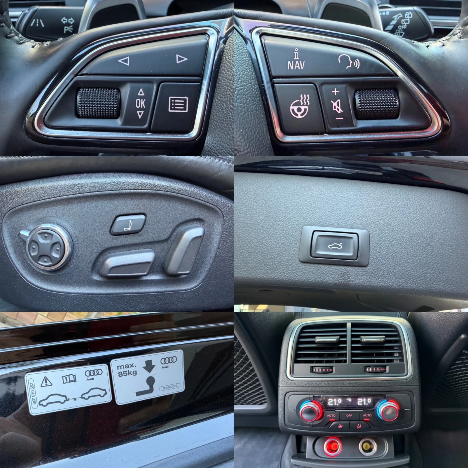 Audi A6 3.0BiTDI/8ZF/S-Line/Pano/Обдух/Масаж/Distronic/HUD, снимка 10 - Автомобили и джипове - 56151908