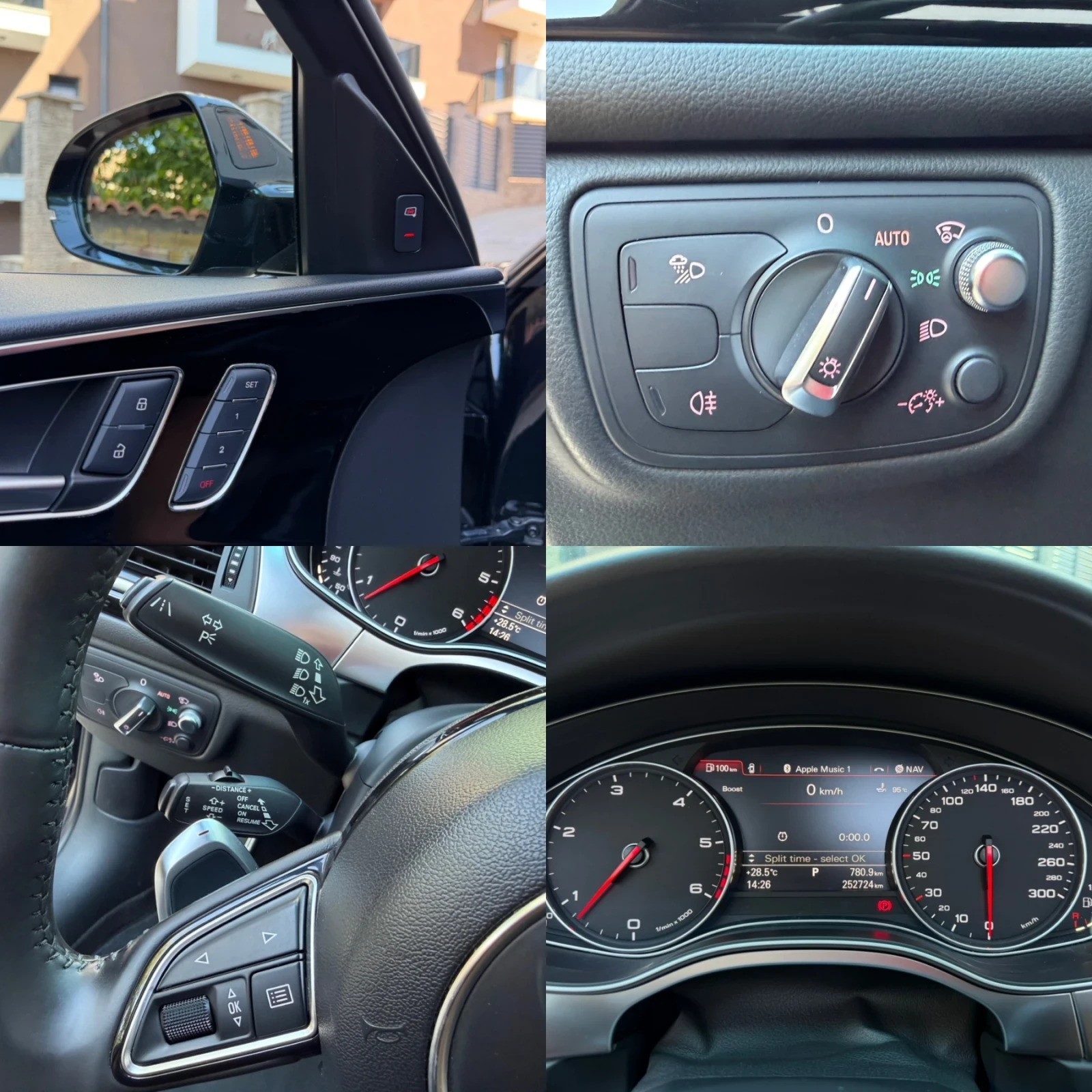 Audi A6 3.0BiTDI/8ZF/S-Line/Pano/Обдух/Масаж/Distronic/HUD, снимка 14 - Автомобили и джипове - 56151908