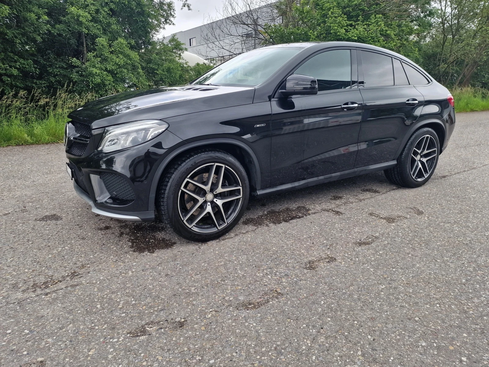 Mercedes-Benz GLE Coupe 43 AMG ДИСТРОНИК KEYLESSGO ПОДГРЯВАНЕ КАМЕРИ 360 - [1] 