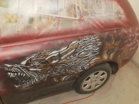 Audi A4 Рисувана!!!, снимка 11