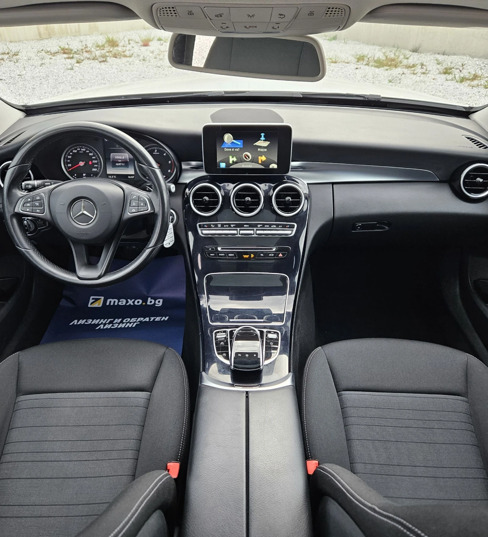 Mercedes-Benz C 200 Amg design Панорама Евро6, снимка 11 - Автомобили и джипове - 53866506