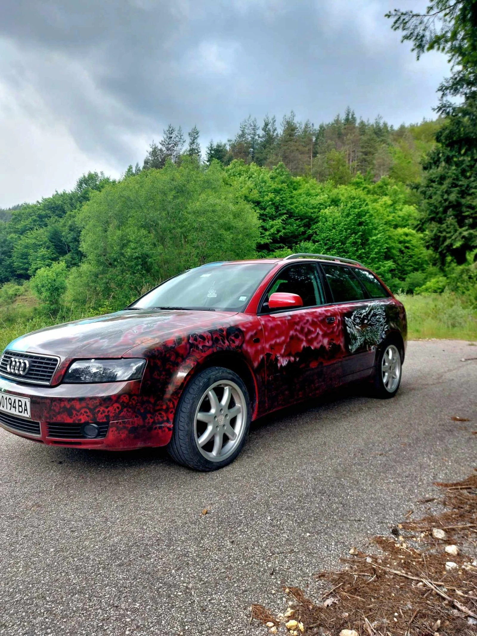 Audi A4 Рисувана!!!