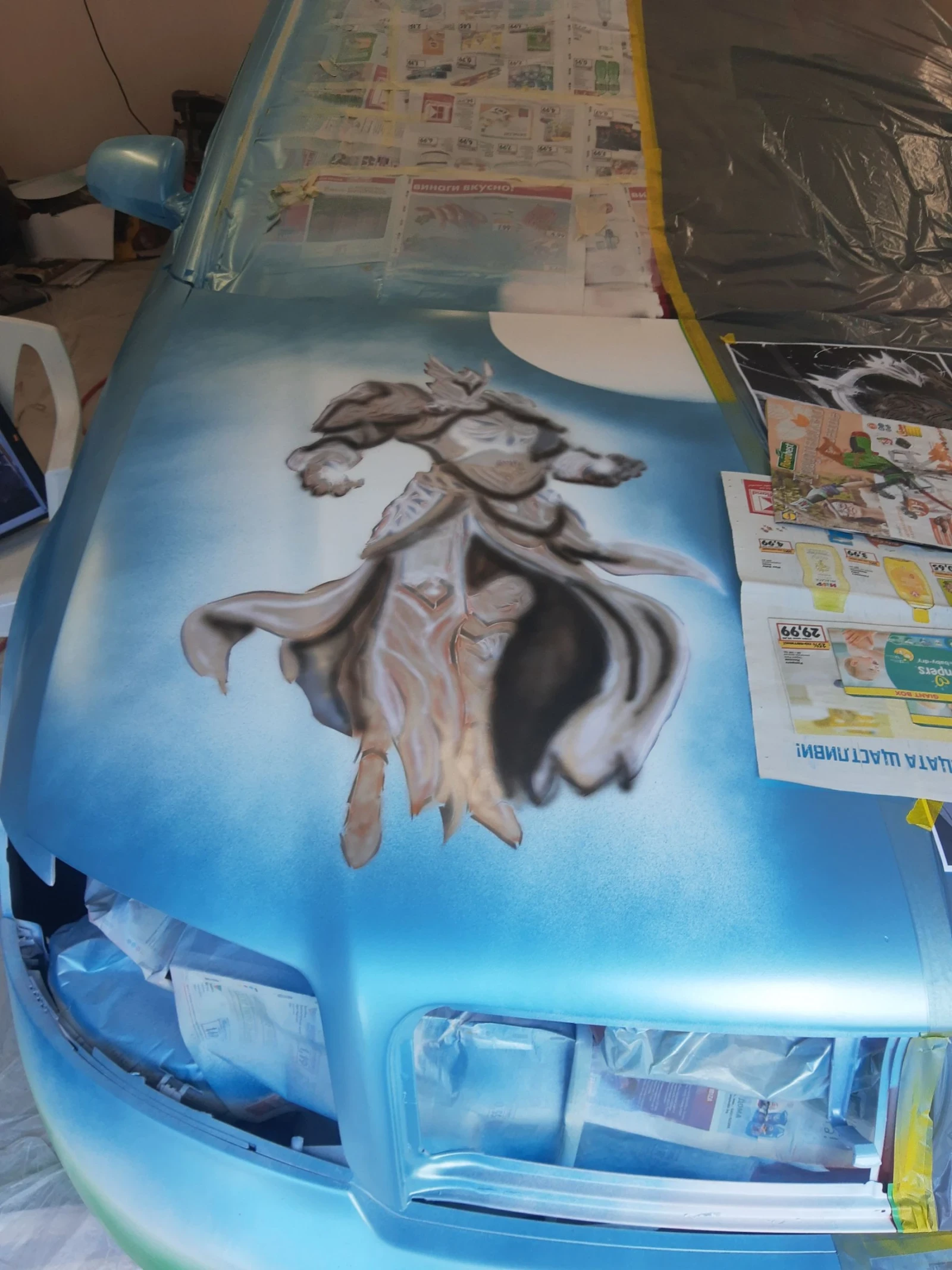 Audi A4 Рисувана!!!, снимка 12 - Автомобили и джипове - 54047287