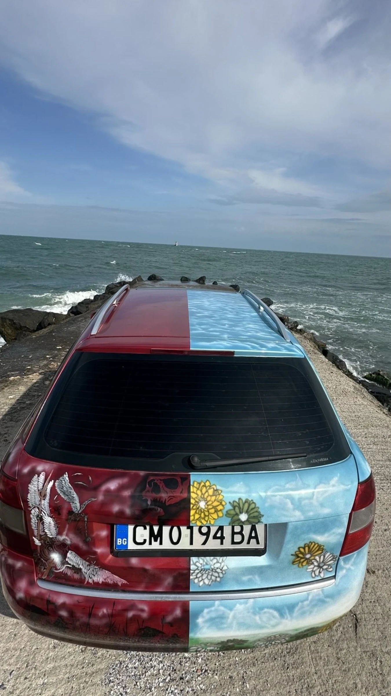 Audi A4 Рисувана!!!, снимка 6 - Автомобили и джипове - 54047287