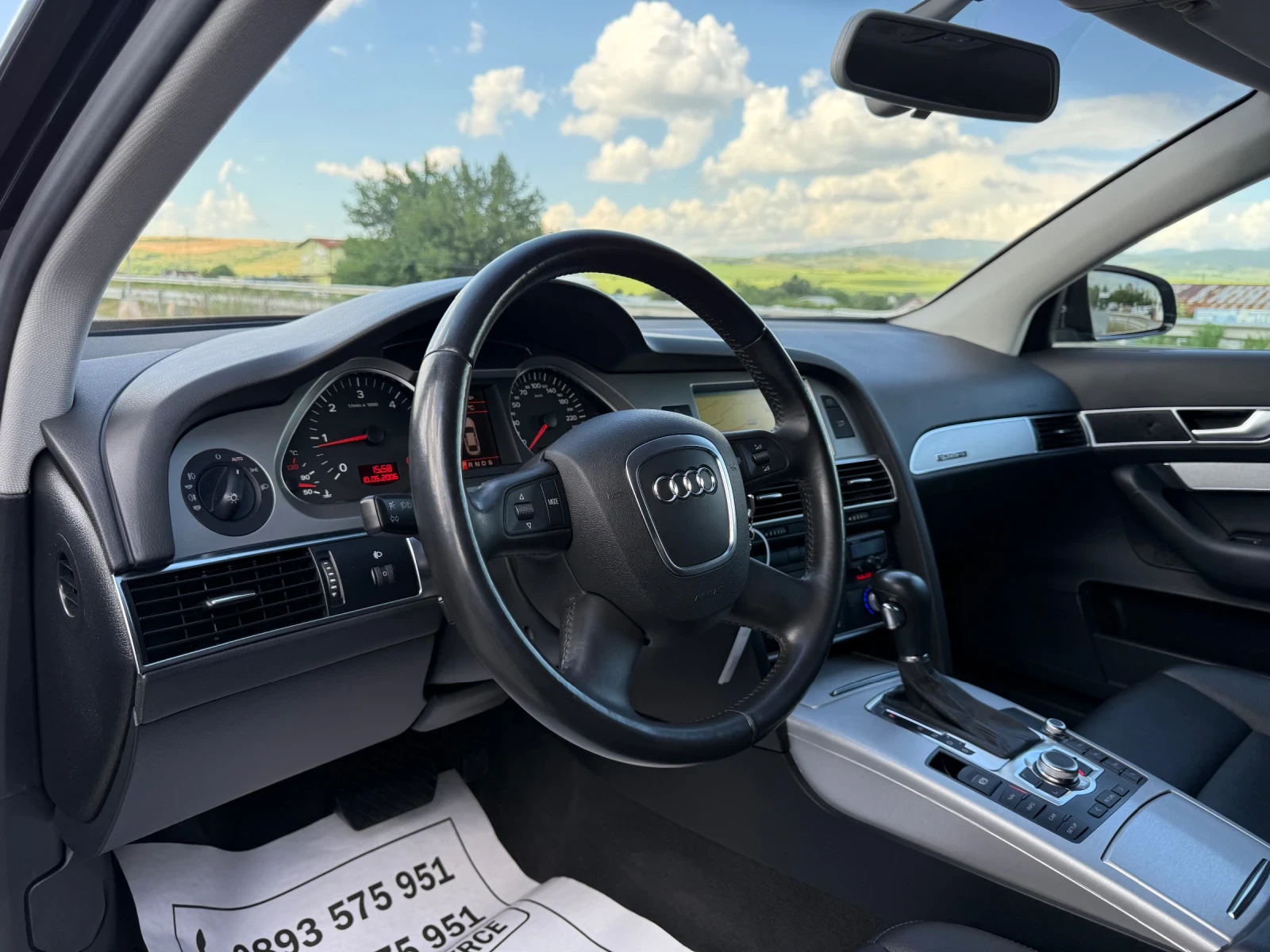 Audi A6 3.0-TDI-quattro-186.000km-КАТО ЧИСТО НОВА-КОЖА-ЛЮК, снимка 8 - Автомобили и джипове - 54702647