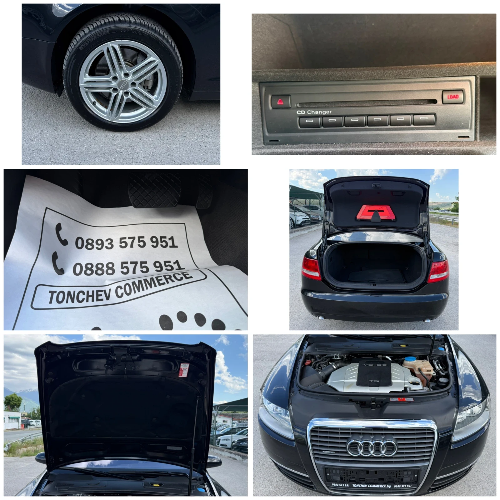 Audi A6 3.0-TDI-quattro-186.000km-КАТО ЧИСТО НОВА-КОЖА-ЛЮК, снимка 17 - Автомобили и джипове - 54702647