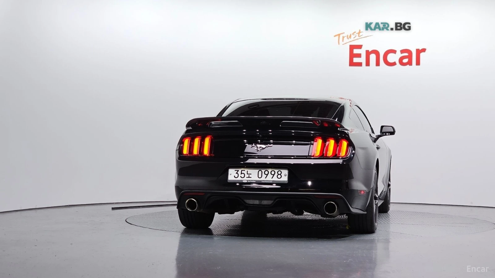 Ford Mustang 2.3* ПОДГРЕВ* ОБДУХВАНЕ* NAVI* КОЖА* CARBON, снимка 4 - Автомобили и джипове - 55139110