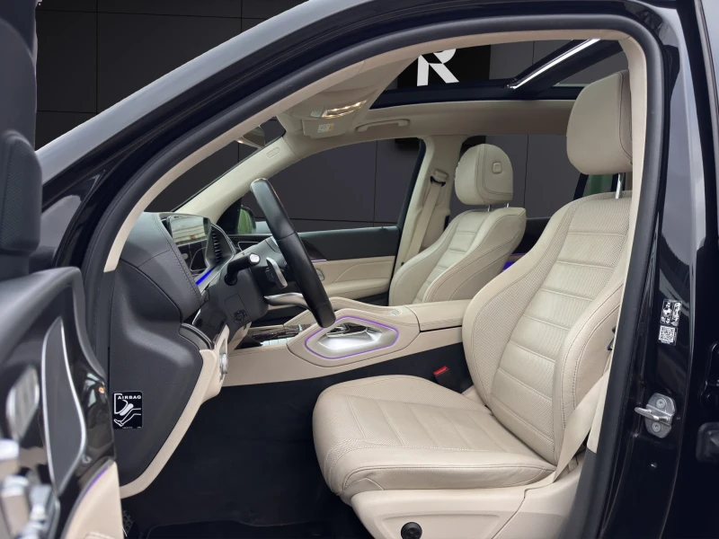 Mercedes-Benz GLS 400 d* AMG* PANO* KEYLESS* DISTR* AIRMATIC* * * , снимка 9 - Автомобили и джипове - 52322516