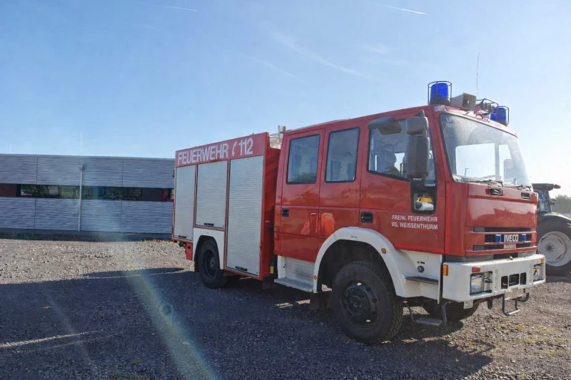 Iveco Magerus 4x4 FF135 Пожарна с резервоар и помпа, снимка 2 - Камиони - 53495096