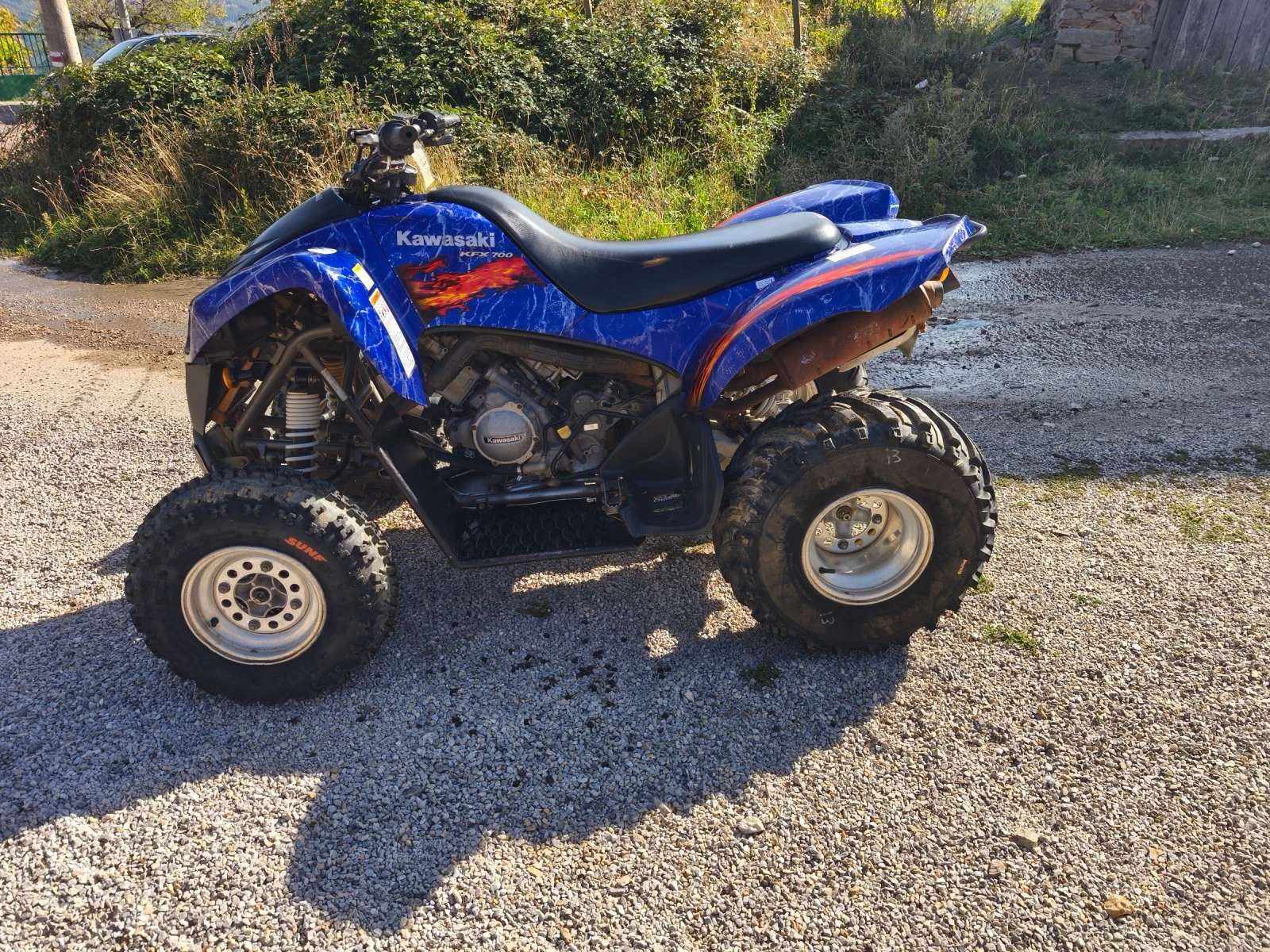 Kawasaki Kfx, снимка 2 - Мотоциклети и мототехника - 56596536