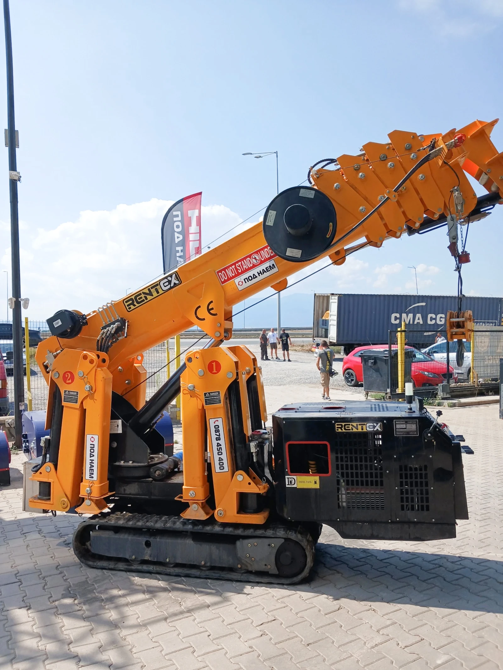 Кулокранове Друга Спайдър кран BAUTRAX SPC30, снимка 15 - Индустриална техника - 55842956