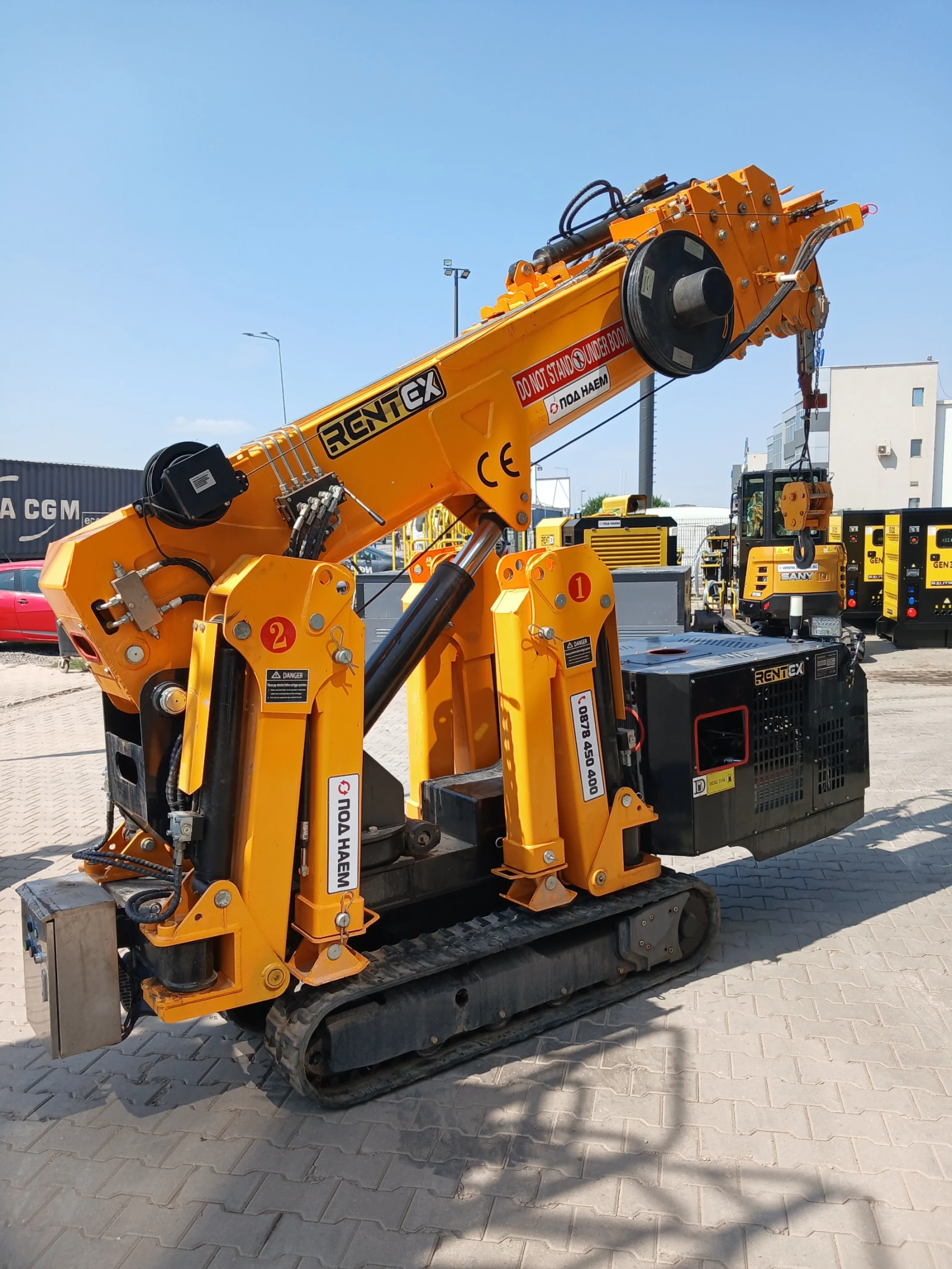 Кулокранове Друга Спайдър кран BAUTRAX SPC30, снимка 13 - Индустриална техника - 55842956