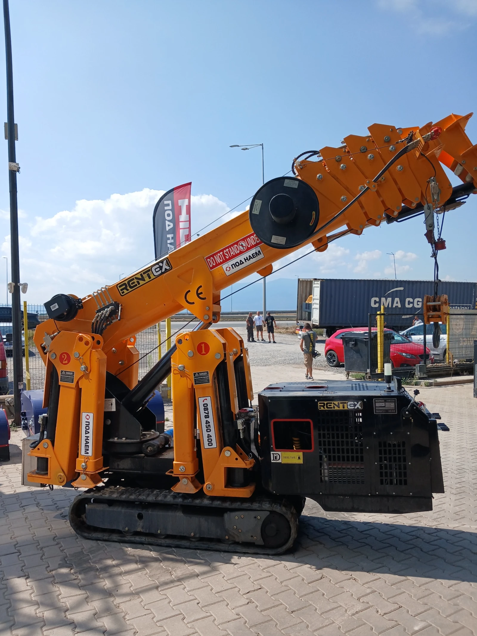 Кулокранове Друга Спайдър кран BAUTRAX SPC30, снимка 15 - Индустриална техника - 55842956