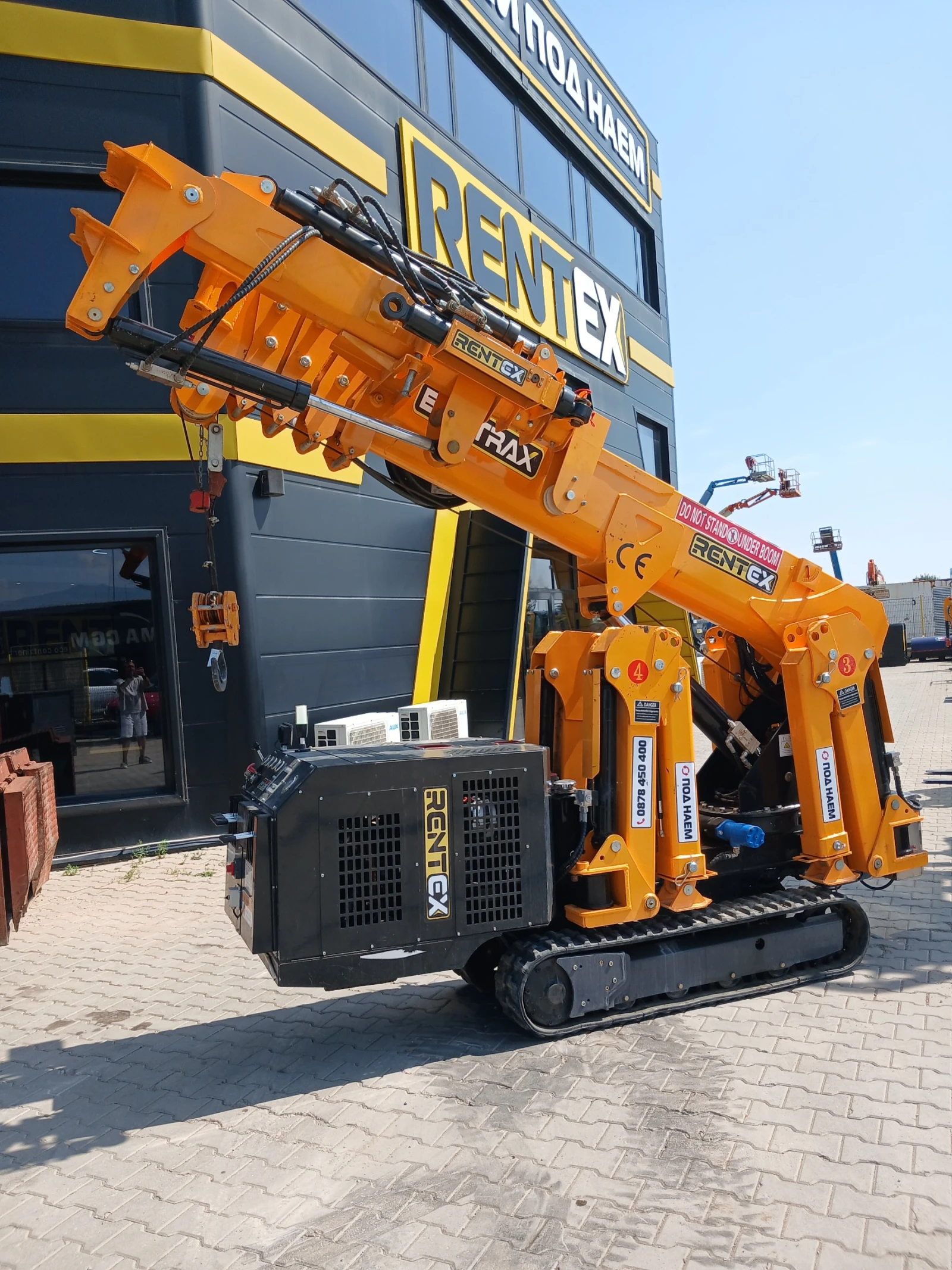 Кулокранове Друга Спайдър кран BAUTRAX SPC30, снимка 3 - Индустриална техника - 55842956