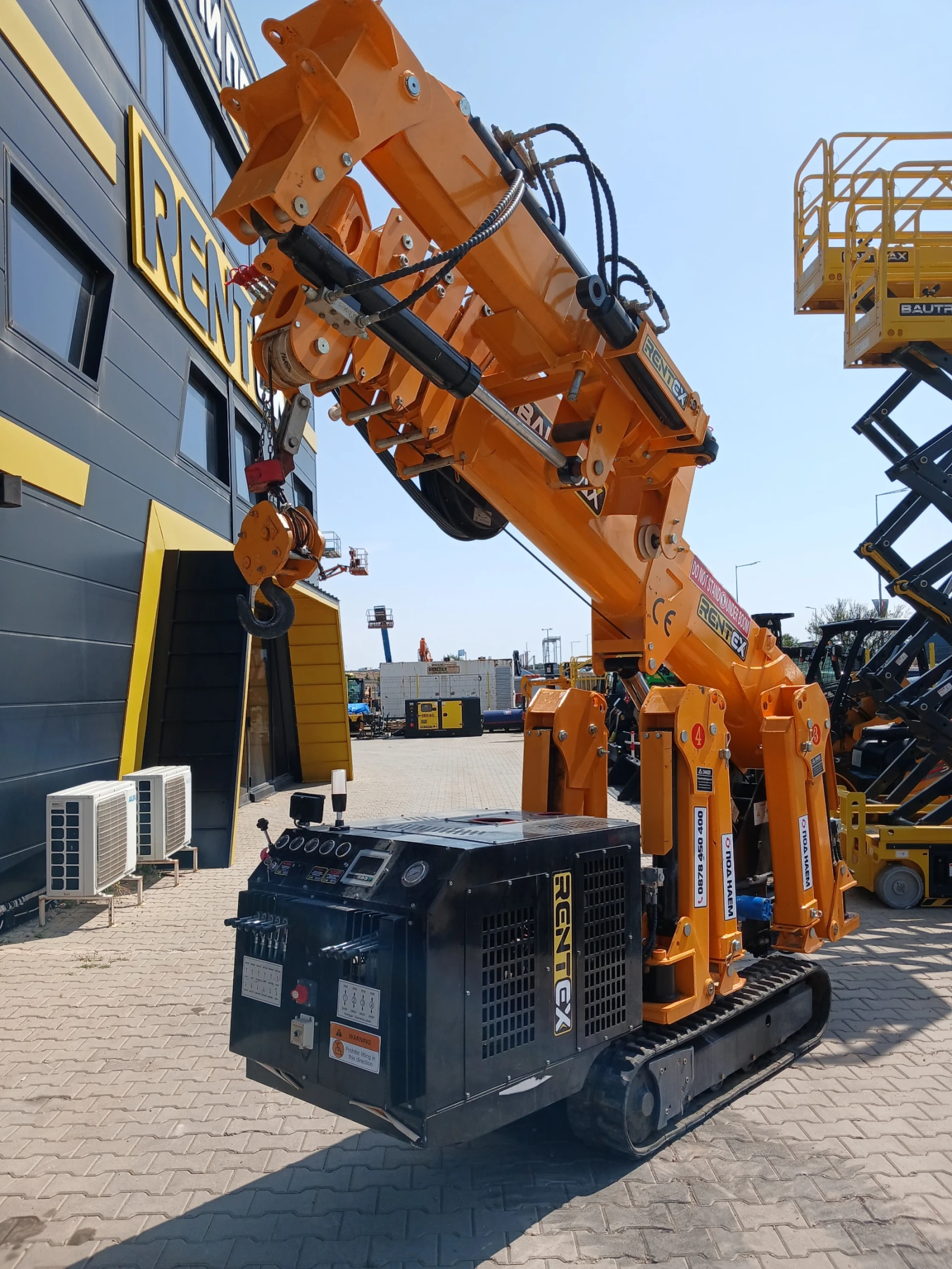 Кулокранове Друга Спайдър кран BAUTRAX SPC30, снимка 10 - Индустриална техника - 55842956