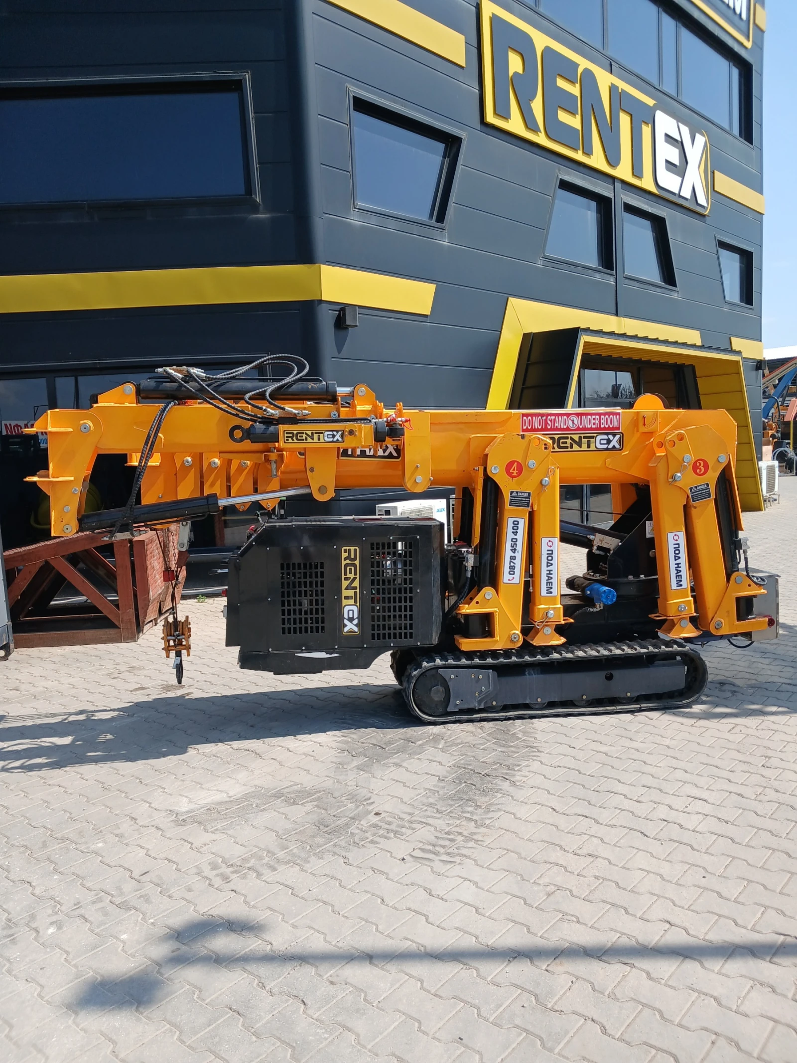 Кулокранове Друга Спайдър кран BAUTRAX SPC30, снимка 6 - Индустриална техника - 55842956