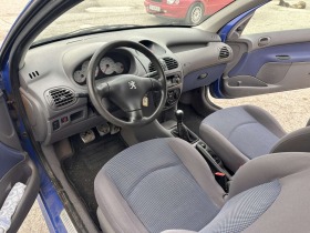 Peugeot 206 1,4 климатик, снимка 6 - Автомобили и джипове - 44853815
