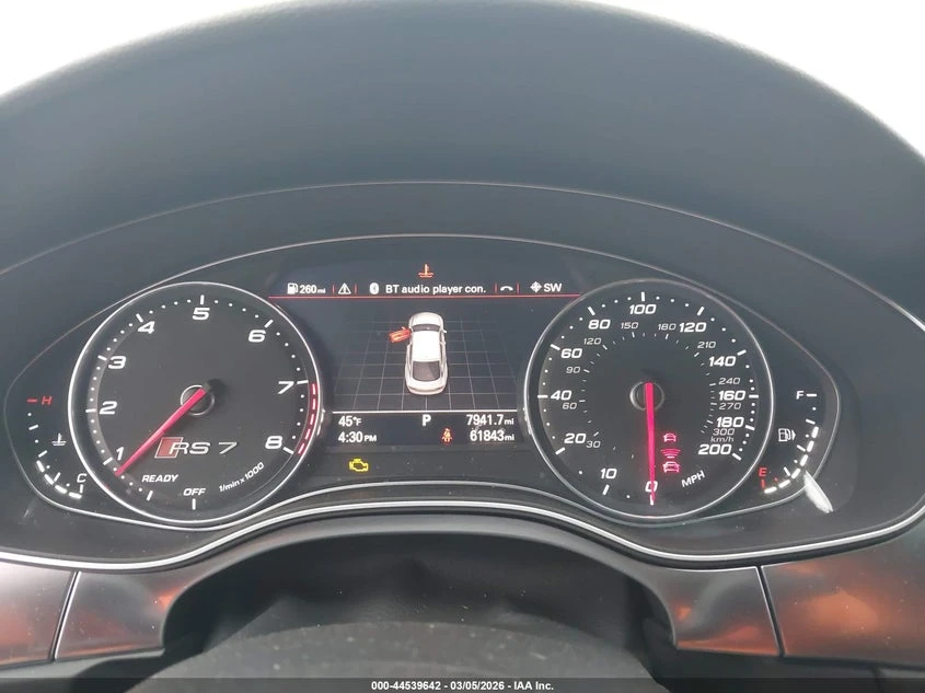 Audi Rs7 2017 AUDI RS 7 4.0T PERFORMANCE PRESTIGE, снимка 10 - Автомобили и джипове - 54310104