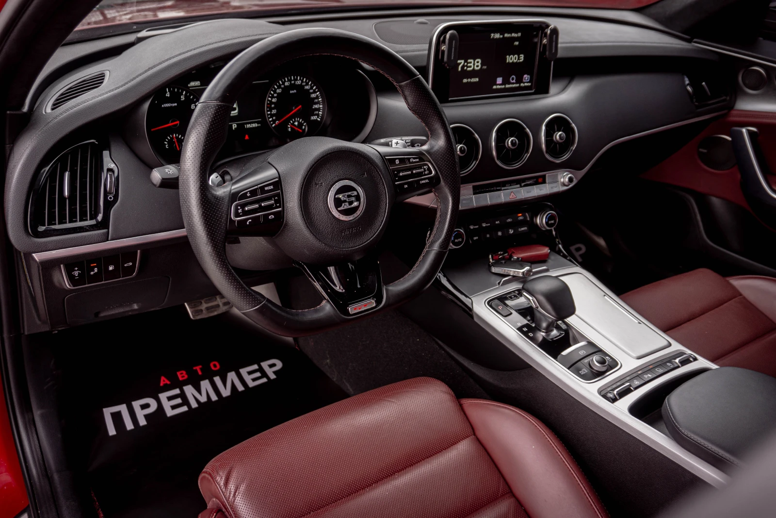 Kia Stinger 3.3-AWD-GTLine-РЕАЛНИ КМ!, снимка 7 - Автомобили и джипове - 54508767