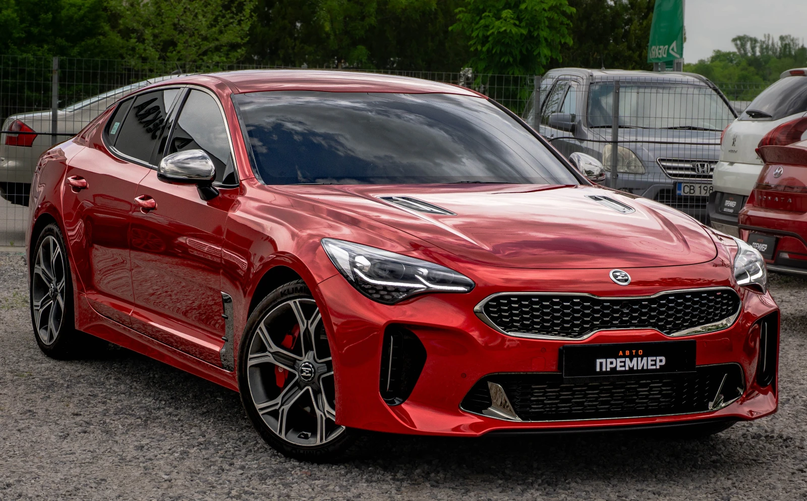 Kia Stinger 3.3-AWD-GTLine-РЕАЛНИ КМ!, снимка 3 - Автомобили и джипове - 54508767