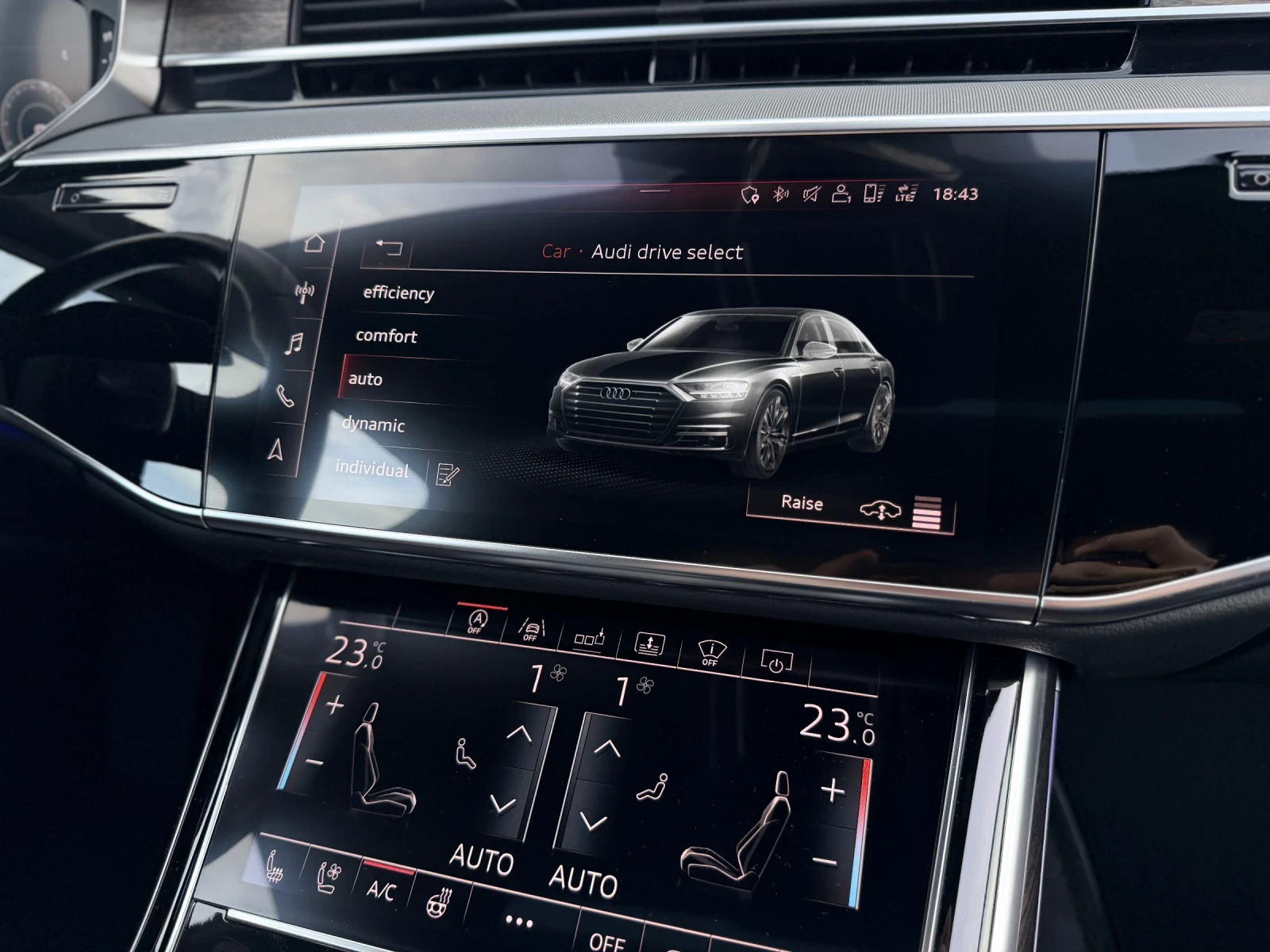 Audi A8 50 TDI | B&O | Sportpacket | Pano | Matrix | 360Ca, снимка 16 - Автомобили и джипове - 54753372