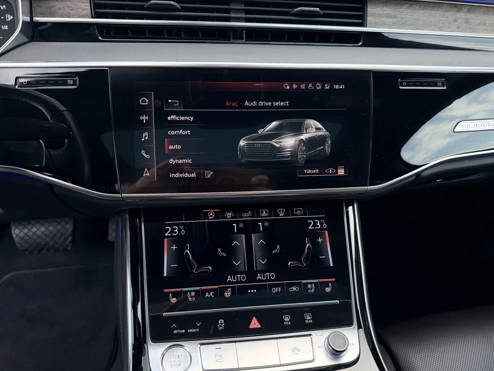 Audi A8 50 TDI | B&O | Sportpacket | Pano | Matrix | 360Ca, снимка 14 - Автомобили и джипове - 54753372