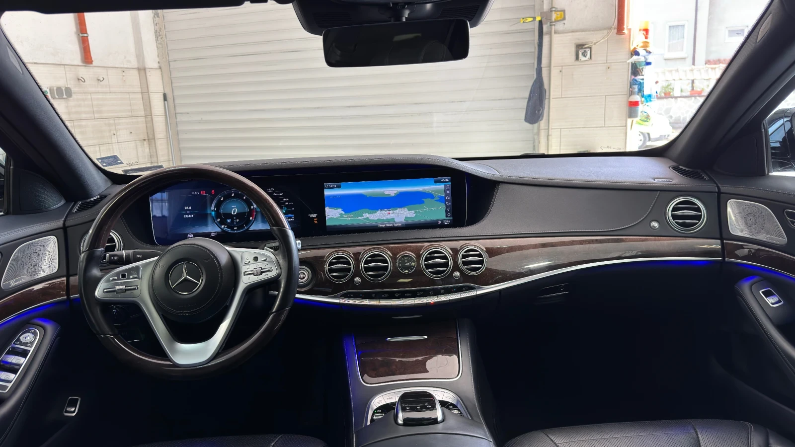 Mercedes-Benz S 400 LONG* 4MATIC* PANO* 3TV* MASSAGE* LED* BURM, снимка 8 - Автомобили и джипове - 55724876