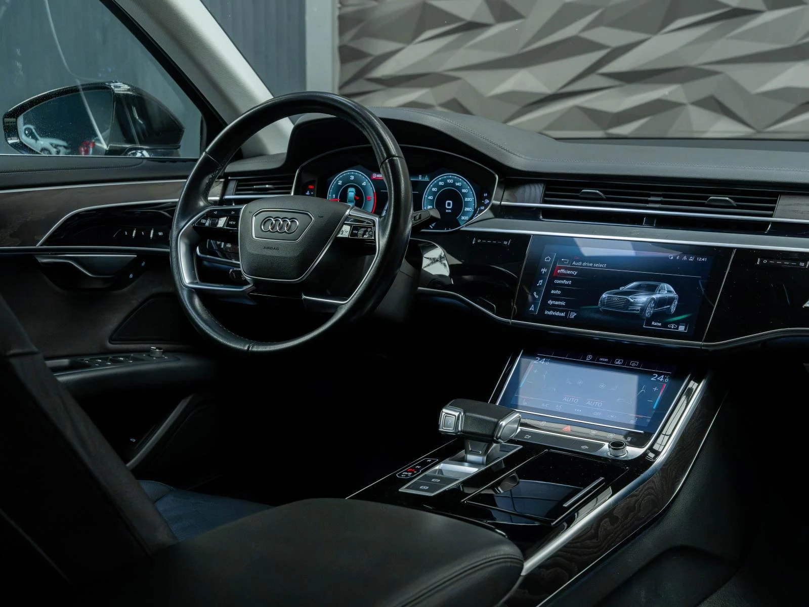 Audi A8 QUATTRO* LONG* MATRIX* DRIVE SELECT* , снимка 5 - Автомобили и джипове - 56713777